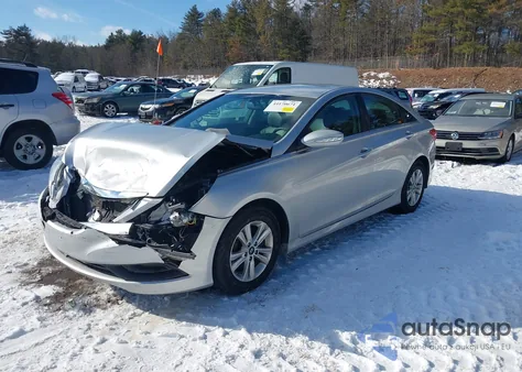 2014 Hyundai Sonata Gls from USA, damaged, VIN 5NPEB4AC1EH886811